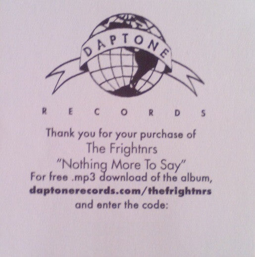 Frightnrs, The - Nothing More To Say - 2016