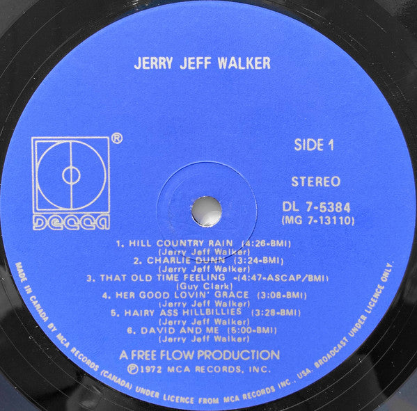 Jerry Jeff Walker - Jerry Jeff Walker - 1972
