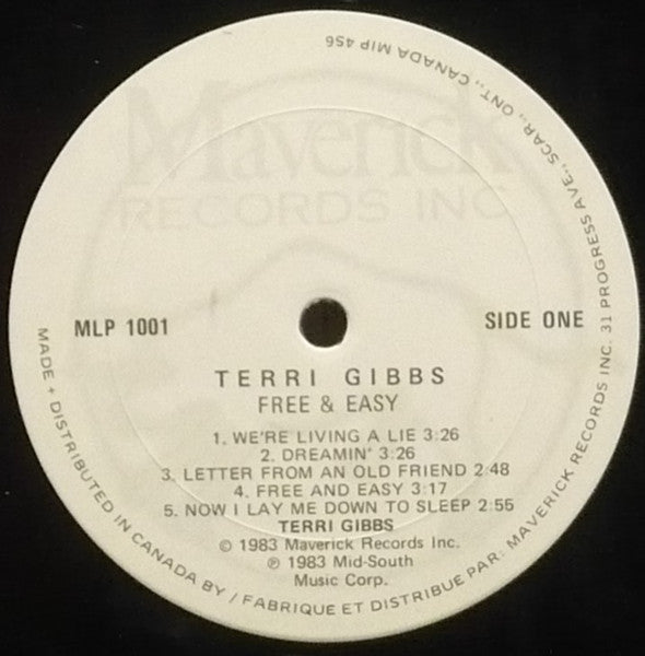 Terri Gibbs - Free And Easy - 1983