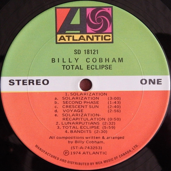 Billy Cobham - Total Eclipse - 1974