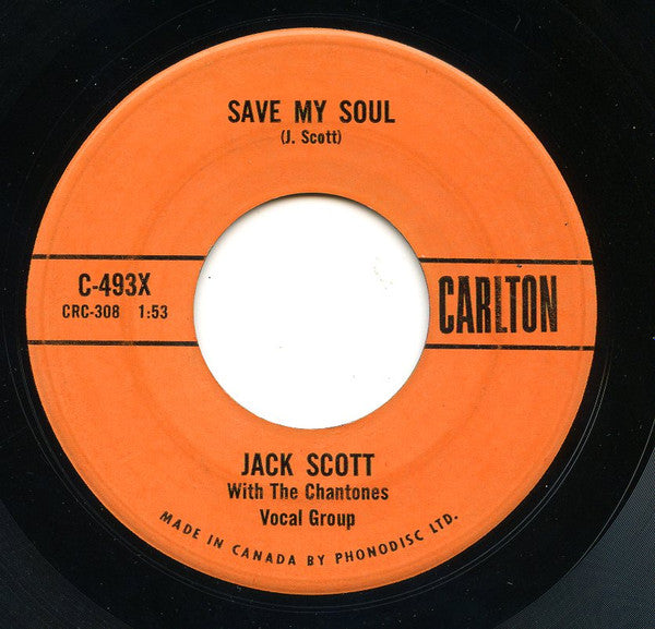 Jack Scott - Save My Soul