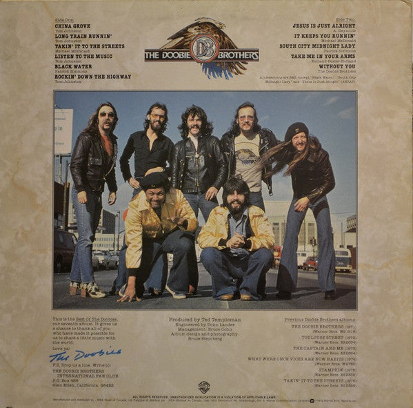 The Doobie Brothers - Best Of The Doobies Vinyl Record