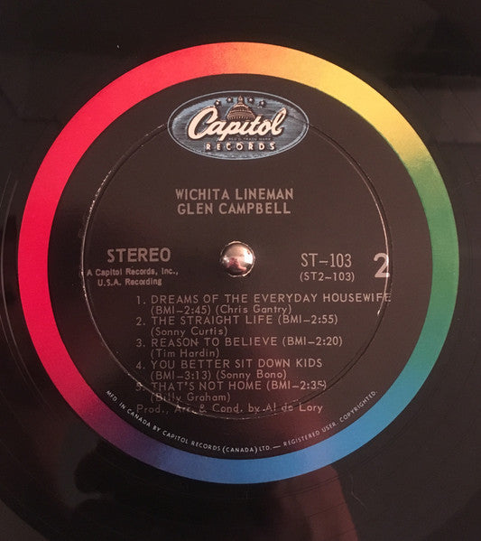 Glen Campbell - Wichita Lineman - 1968