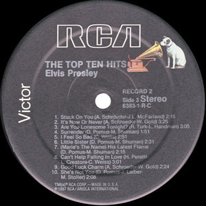 Elvis Presley - The Top Ten Hits - 1987