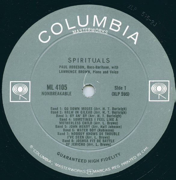 Paul Robeson - Spirituals -