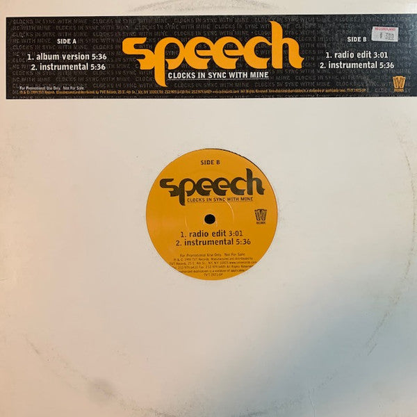 Speech - Clocks In Sync With Mine - 1999