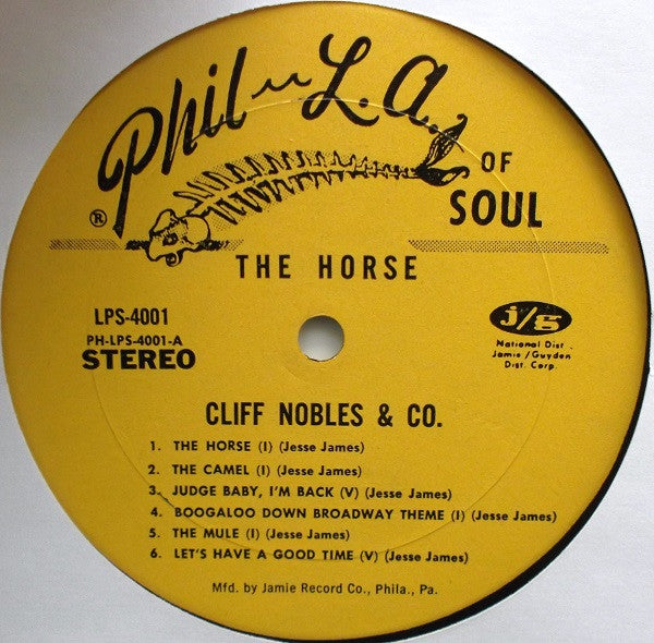 Cliff Nobles & Co - The Horse - 1968