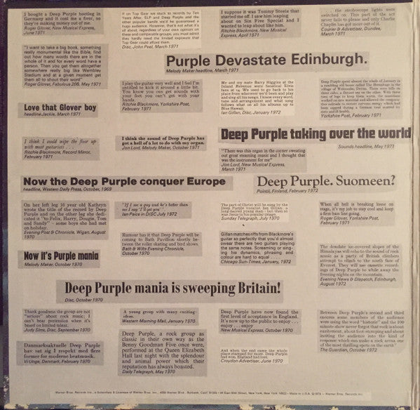 Deep Purple - Who Do We Think We Are - 1973