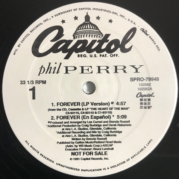 Phil Perry - Forever  - 1991