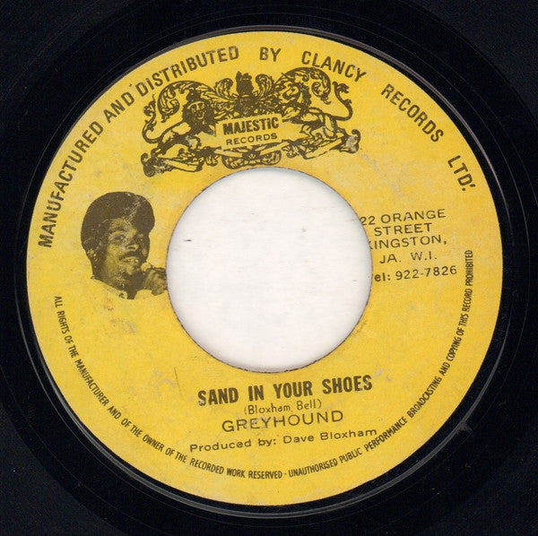 Greyhound - Black And White / Sand In Your Shoes - 1971