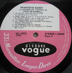 Françoise Hardy - L'Amitié