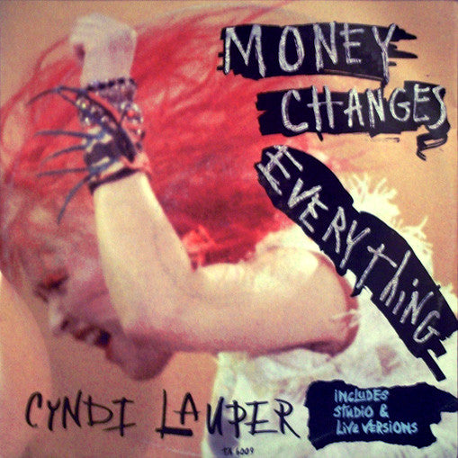 Cyndi Lauper - Money Changes Everything Vinyl Record