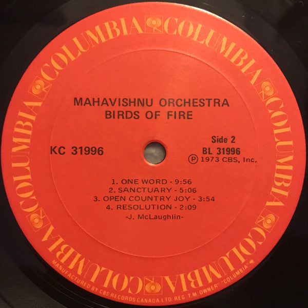 Mahavishnu Orchestra - Birds Of Fire - 1977