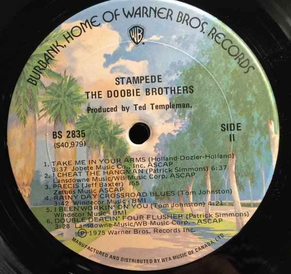 The Doobie Brothers - Stampede Vinyl Record