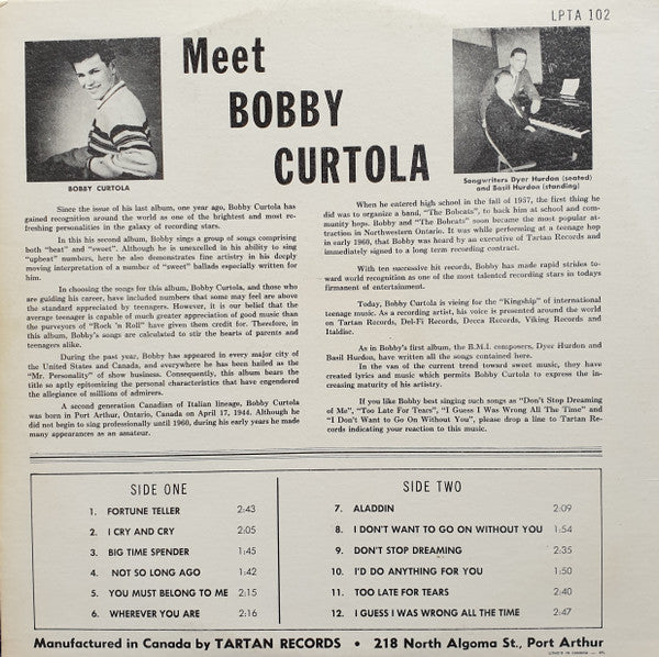 Bobby Curtola - Mr. Personality