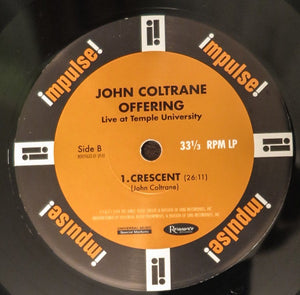 John Coltrane - Offering: Live At Temple University - 2014