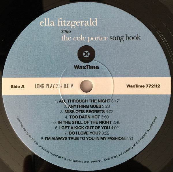 Ella Fitzgerald - Sings The Cole Porter Song Book - 2015