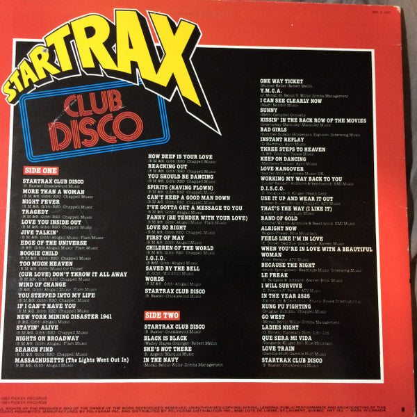 Startrax - Startrax Club Disco