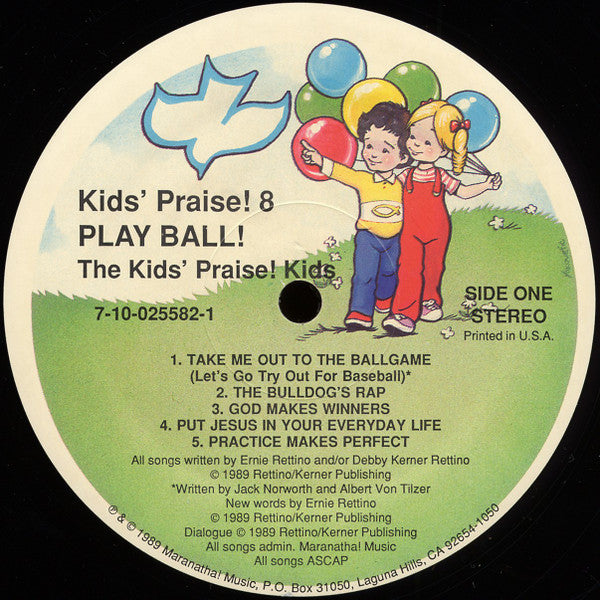 Kid's Praise! - Kids' Praise! 8 Play Ball! - 1989