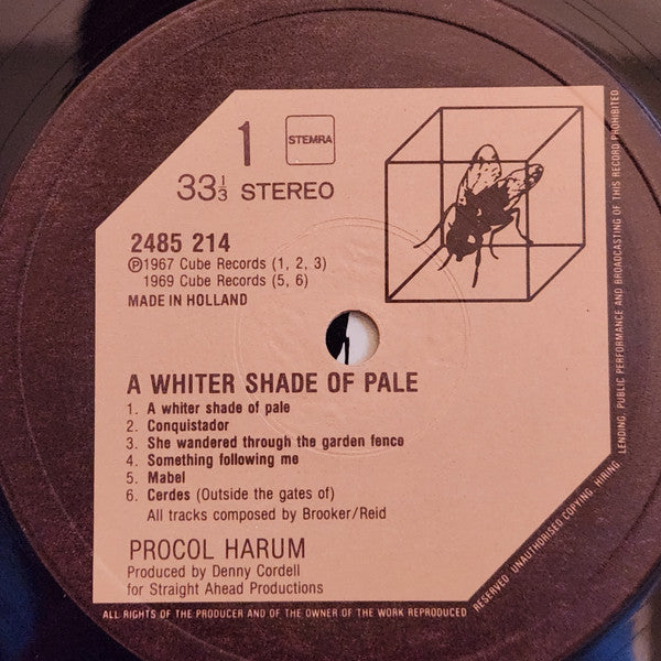 Procol Harum - A Whiter Shade Of Pale Vinyl Record