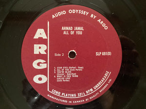 Ahmad Jamal - All Of You