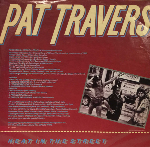 Pat Travers Band - Heat In The Street - 1978