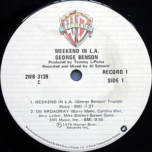 George Benson - Weekend In L.A. Vinyl Record