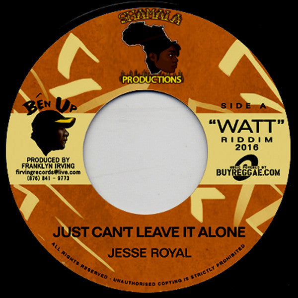 Jesse Royal - Just Can't Leave It Alone - 2016