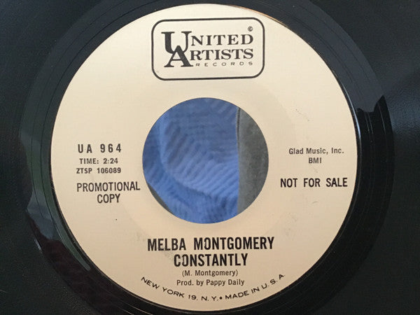 Melba Montgomery - Constantly / The Big Joke Vinyl Record