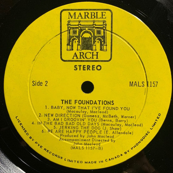 The Foundations - The Foundations Vinyl Record