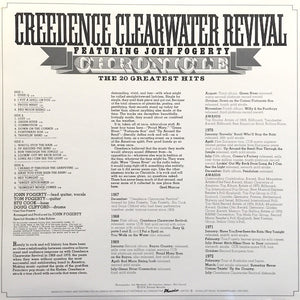 Creedence Clearwater Revival - Chronicle - The 20 Greatest Hits Vinyl Record