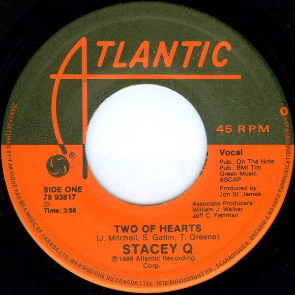 Stacey Q - Two Of Hearts