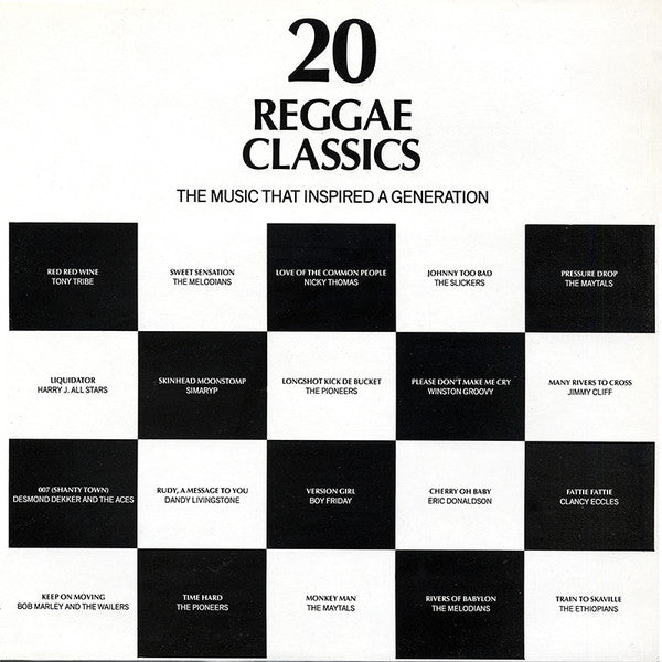 Various - 20 Reggae Classics -