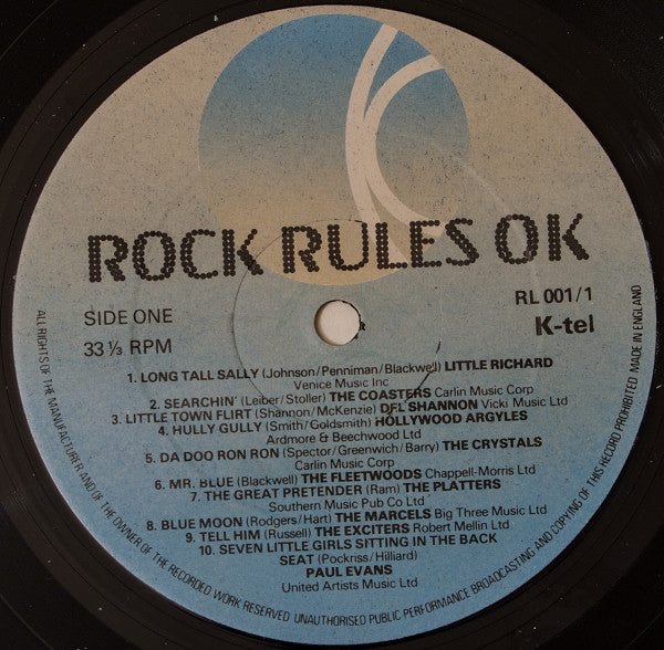 Various - Rock Rules OK