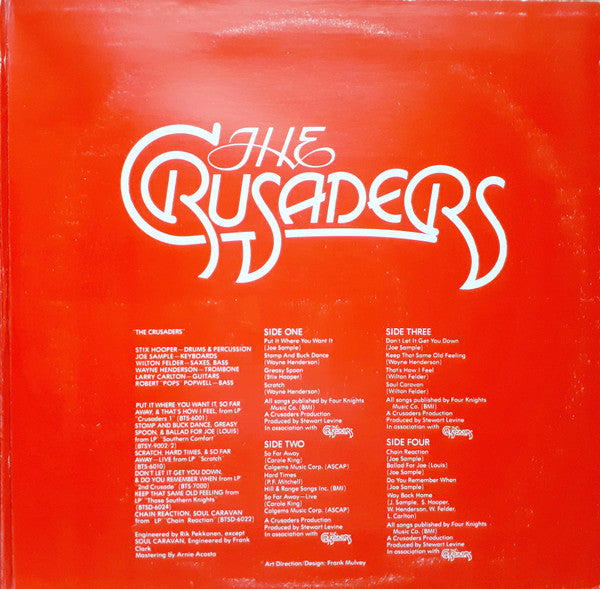 Crusaders, The - The Best Of The Crusaders - 1976