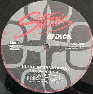 Hi-Life International - Na Wa For You Vinyl Record