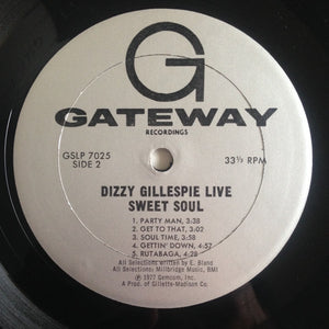 Dizzy Gillespie - Sweet Soul