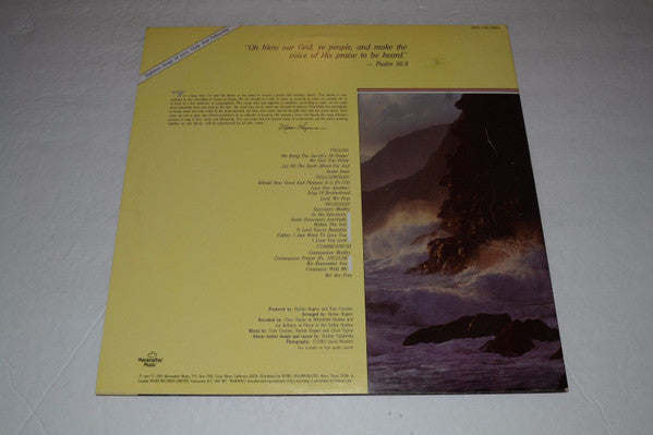 Morris Chapman With Maranatha Singers, The - Voice Of Praise - 1985