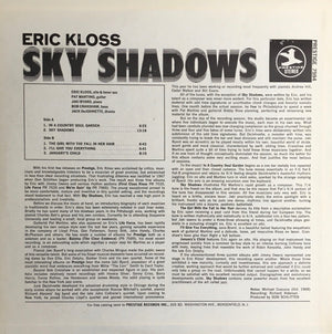 Eric Kloss - Sky Shadows