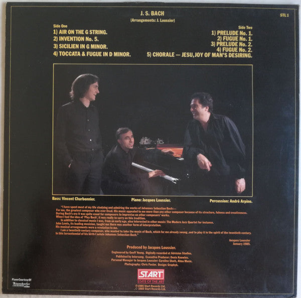 Jacques Loussier - The Best Of Play Bach