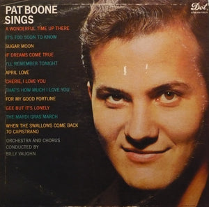 Pat Boone - Pat Boone Sings - 1959