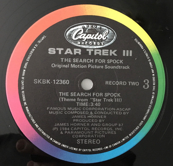 James Horner - Star Trek III - The Search For Spock (Original Motion Picture Soundtrack)