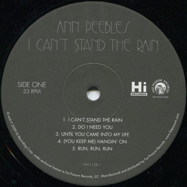 Ann Peebles - I Can't Stand The Rain Vinyl Record