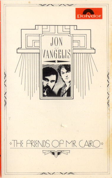 Jon & Vangelis - The Friends Of Mr Cairo -