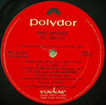 Inmates (2), The - First Offence - 1979