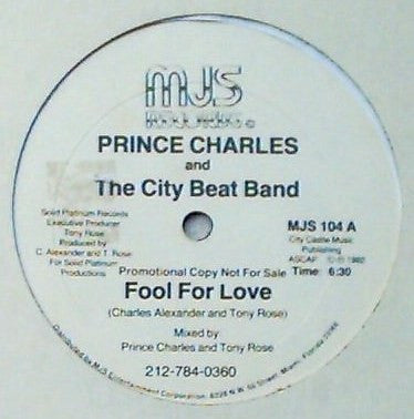 Prince Charles And The City Beat Band - Fool For Love - 1982