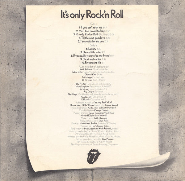 The Rolling Stones - It's Only Rock 'N Roll