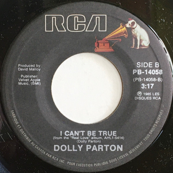 Dolly Parton Duet With Kenny Rogers - Real Love / I Can't Be True - 1985