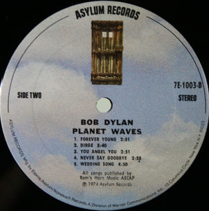 Bob Dylan - Planet Waves - 1974