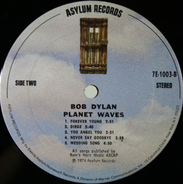 Bob Dylan - Planet Waves - 1974